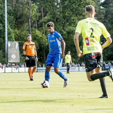 Oefenwedstrijd Bregel - KRC Genk