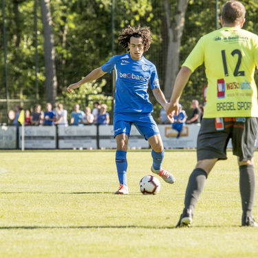 Oefenwedstrijd Bregel - KRC Genk
