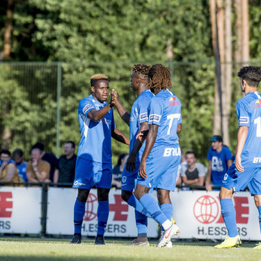 Oefenwedstrijd Bregel - KRC Genk