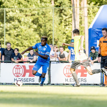Oefenwedstrijd Bregel - KRC Genk