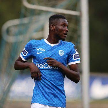 Voetbal Genk-Fortuna SittardEboue Kouassi scoort voor Genk