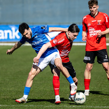 Voetbal: KRC Genk - Helmond - Zakaria El Ouahdi