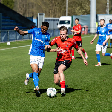 Voetbal: KRC Genk - Helmond - Ken Nkuba