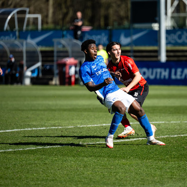 Voetbal: KRC Genk - Helmond - Christian Akpan