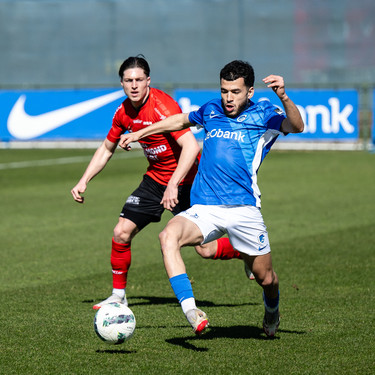 Voetbal: KRC Genk - Helmond - Zakaria El Ouahdi