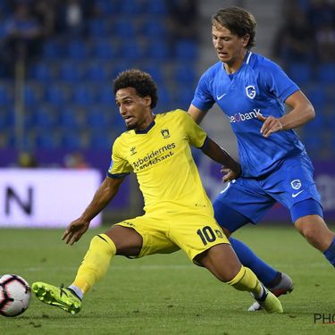 KRC Genk v Brondby IF - UEFA Europa League Play-Offs 1st Leg