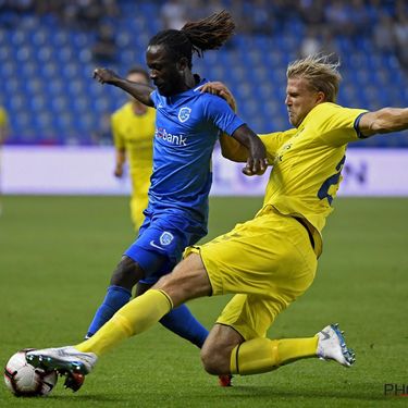 KRC Genk v Brondby IF - UEFA Europa League Play-Offs 1st Leg