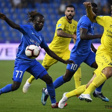 KRC Genk v Brondby IF - UEFA Europa League Play-Offs 1st Leg