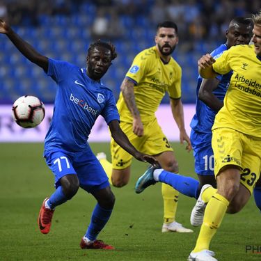 KRC Genk v Brondby IF - UEFA Europa League Play-Offs 1st Leg