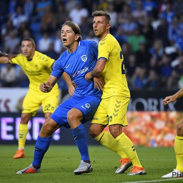 KRC Genk v Brondby IF - UEFA Europa League Play-Offs 1st Leg