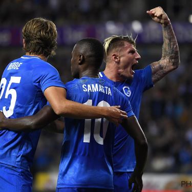 KRC Genk v Brondby IF - UEFA Europa League Play-Offs 1st Leg