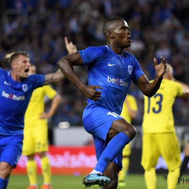 KRC Genk v Brondby IF - UEFA Europa League Play-Offs 1st Leg