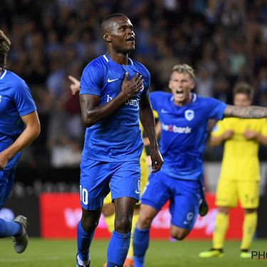 KRC Genk v Brondby IF - UEFA Europa League Play-Offs 1st Leg