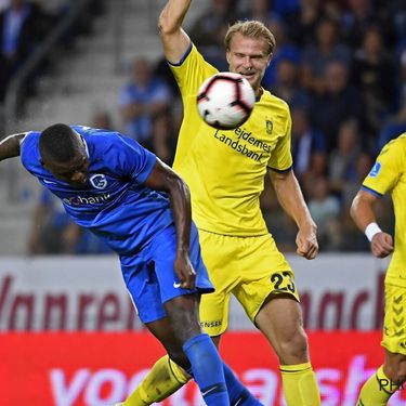 KRC Genk v Brondby IF - UEFA Europa League Play-Offs 1st Leg