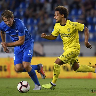 KRC Genk v Brondby IF - UEFA Europa League Play-Offs 1st Leg