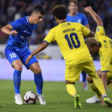 KRC Genk v Brondby IF - UEFA Europa League Play-Offs 1st Leg