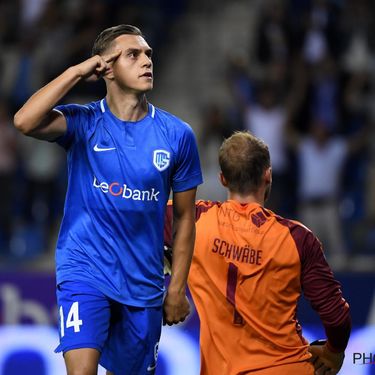 KRC Genk v Brondby IF - UEFA Europa League Play-Offs 1st Leg