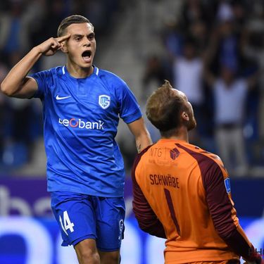 KRC Genk v Brondby IF - UEFA Europa League Play-Offs 1st Leg