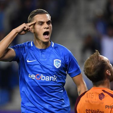 KRC Genk v Brondby IF - UEFA Europa League Play-Offs 1st Leg