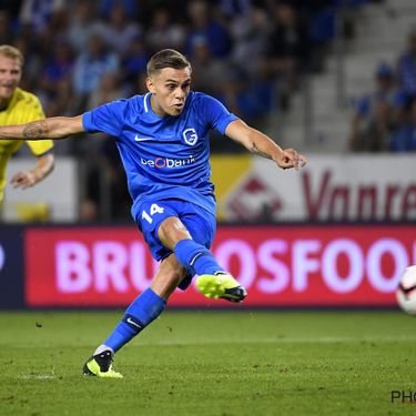 KRC Genk v Brondby IF - UEFA Europa League Play-Offs 1st Leg