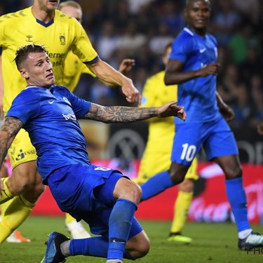 KRC Genk v Brondby IF - UEFA Europa League Play-Offs 1st Leg