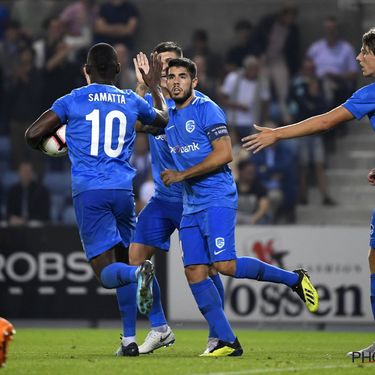 KRC Genk v Brondby IF - UEFA Europa League Play-Offs 1st Leg