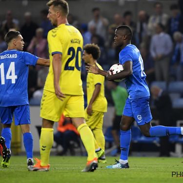 KRC Genk v Brondby IF - UEFA Europa League Play-Offs 1st Leg