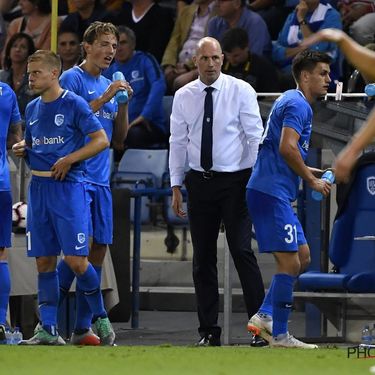 KRC Genk v Brondby IF - UEFA Europa League Play-Offs 1st Leg