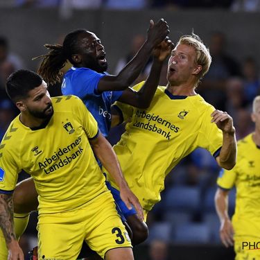 KRC Genk v Brondby IF - UEFA Europa League Play-Offs 1st Leg