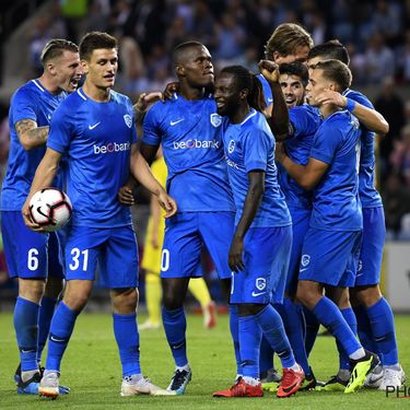 KRC Genk v Brondby IF - UEFA Europa League Play-Offs 1st Leg