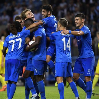 KRC Genk v Brondby IF - UEFA Europa League Play-Offs 1st Leg