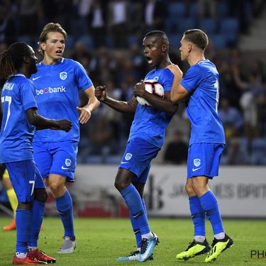KRC Genk v Brondby IF - UEFA Europa League Play-Offs 1st Leg