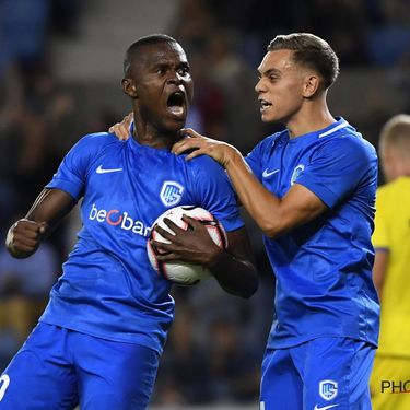 KRC Genk v Brondby IF - UEFA Europa League Play-Offs 1st Leg