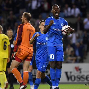 KRC Genk v Brondby IF - UEFA Europa League Play-Offs 1st Leg
