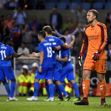 KRC Genk v Brondby IF - UEFA Europa League Play-Offs 1st Leg