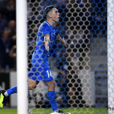 KRC Genk v Brondby IF - UEFA Europa League Play-Offs 1st Leg