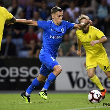 KRC Genk v Brondby IF - UEFA Europa League Play-Offs 1st Leg