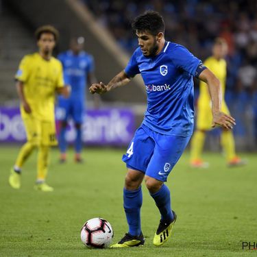 KRC Genk v Brondby IF - UEFA Europa League Play-Offs 1st Leg