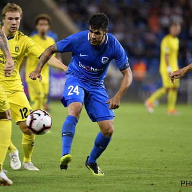 KRC Genk v Brondby IF - UEFA Europa League Play-Offs 1st Leg