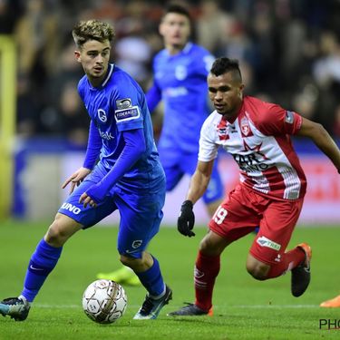 Royal Excel Mouscron v KRC Genk : Jupiler Pro League