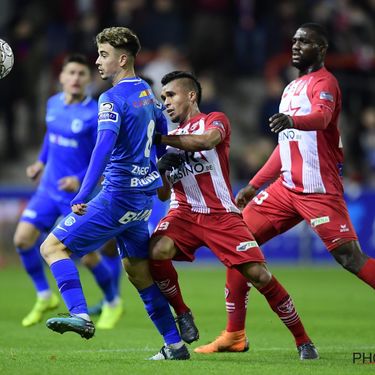 Royal Excel Mouscron v KRC Genk : Jupiler Pro League