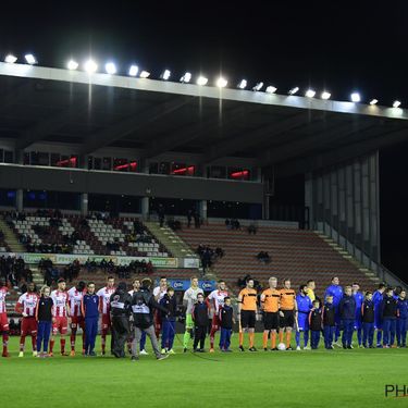 Royal Excel Mouscron v KRC Genk : Jupiler Pro League