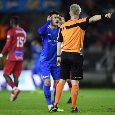 Royal Excel Mouscron v KRC Genk : Jupiler Pro League