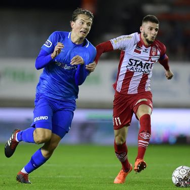 Royal Excel Mouscron v KRC Genk : Jupiler Pro League