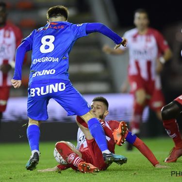 Royal Excel Mouscron v KRC Genk : Jupiler Pro League