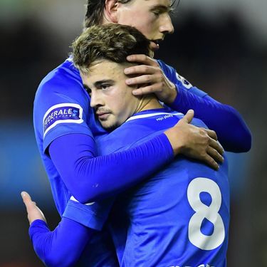 Royal Excel Mouscron v KRC Genk : Jupiler Pro League