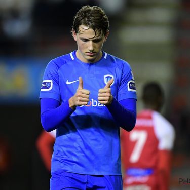 Royal Excel Mouscron v KRC Genk : Jupiler Pro League