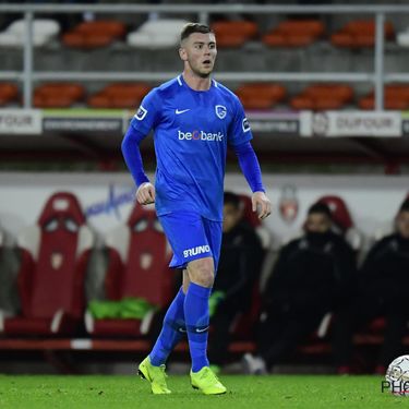 Royal Excel Mouscron v KRC Genk : Jupiler Pro League