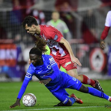 Royal Excel Mouscron v KRC Genk : Jupiler Pro League