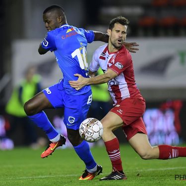 Royal Excel Mouscron v KRC Genk : Jupiler Pro League